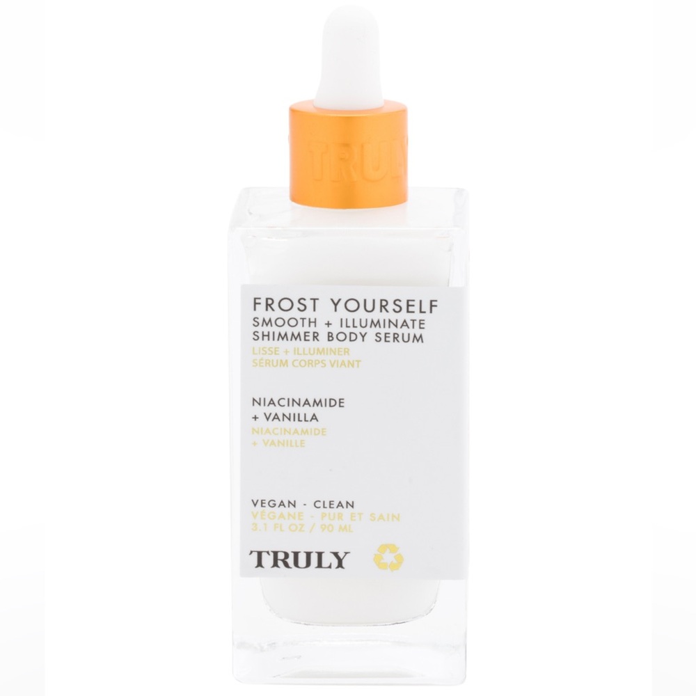 TRULY Frost Yourself Smooth + Illuminated Shimmer Serum NWT